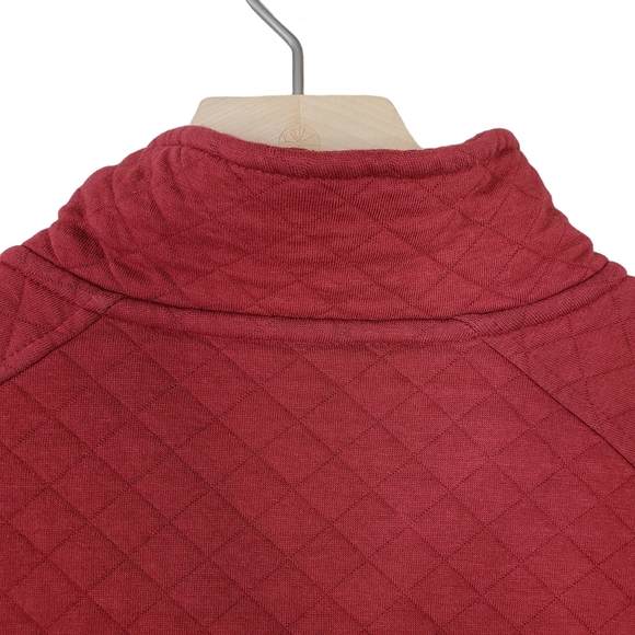 L.L Bean Mens XL Regular Quilted Mockneck Sweatshirt - Picture 6 of 11